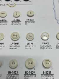 LH91 Bottoni Di Tintura Per Indumenti Leggeri Come Camicie E Polo[Pulsante] IRIS Sottofoto