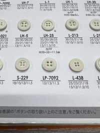 LP7092 Bottoni Di Tintura Per Indumenti Leggeri Come Camicie E Polo[Pulsante] IRIS Sottofoto