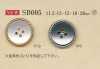 SB005 Bottone A 4 Fori In Resina Poliestere/ottone