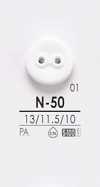 N50 Bottoni da tingere