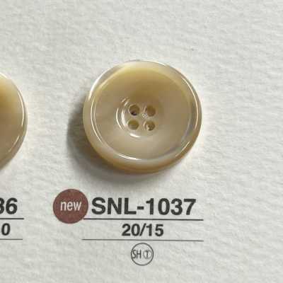 SNL1037 Bottone in materiale naturale a 4 fori in conchiglia Takase