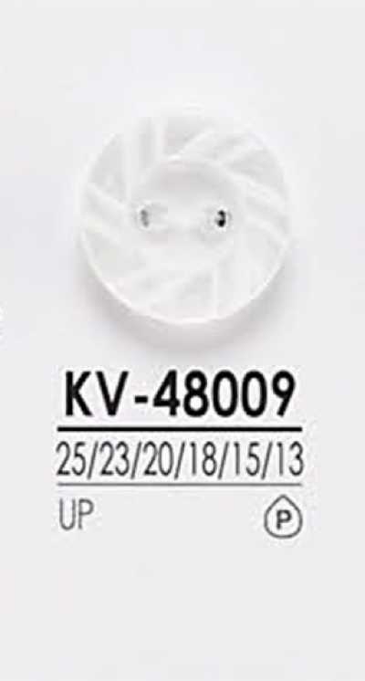 KV48009 Bottone semplice in poliestere a 2 fori