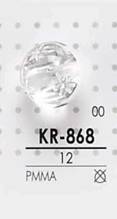 KR868 Bottone in resina acrilica