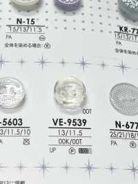 VE9539 Bottone Con Taglio A Diamante Per La Tintura[Pulsante] IRIS Sottofoto