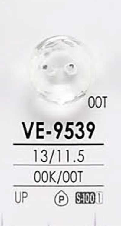VE9539 Bottone con taglio diamantato per tintura