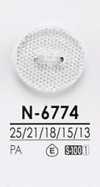 N6774 Bottone a taglio diamantato per tintura