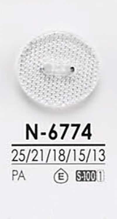 N6774 Bottone a taglio diamantato per tintura