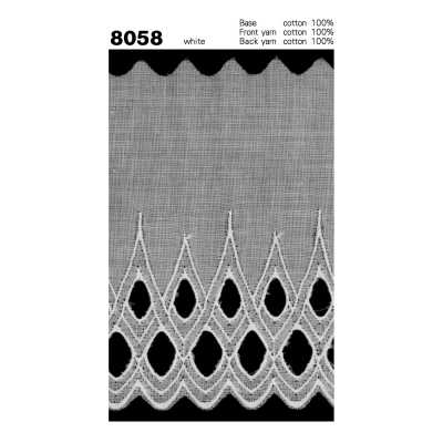 8058 Merletto di cotone