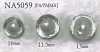 NA5059 Bottone Con Taglio A Diamante