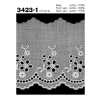 3423-1 Merletto di cotone