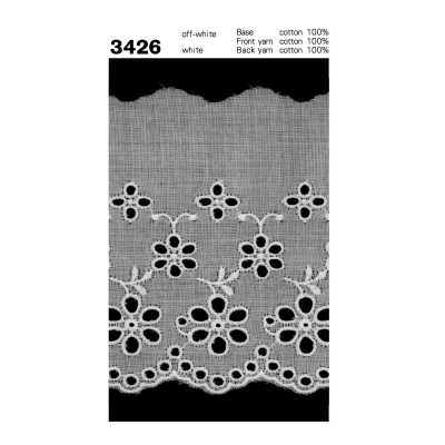 3426 Merletto di cotone