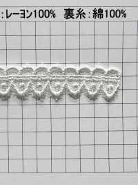 24081 Pizzo Di Tulle Stretto Kyowa Lace Sottofoto