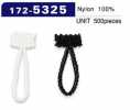 172-5325 Asole e bottoni, tipo cordoncino a catena, lunghezza totale 32 mm (qtà 500)