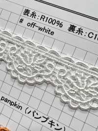 25131 Pizzo Chimico A Larghezza Ridotta Kyowa Lace Sottofoto
