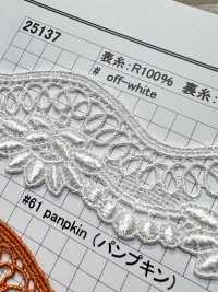 25137 Pizzo Chimico A Larghezza Ridotta Kyowa Lace Sottofoto