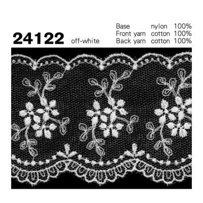 24122 Merletto in tulle