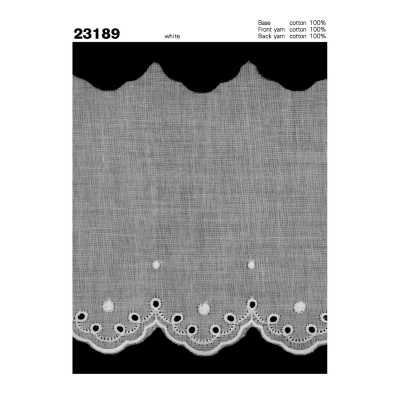 23189 Merletto di cotone