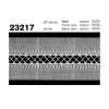 23217 Merletto stretto in cotone