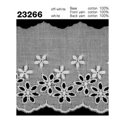 23266 Merletto di cotone