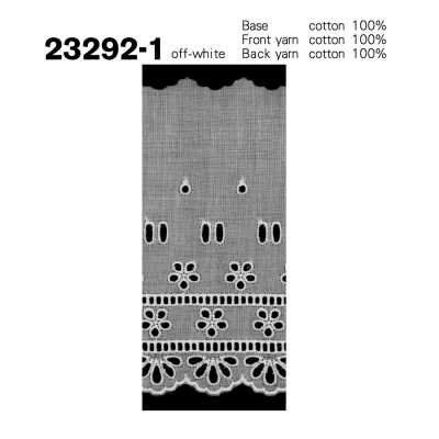 23292-1 Merletto di cotone