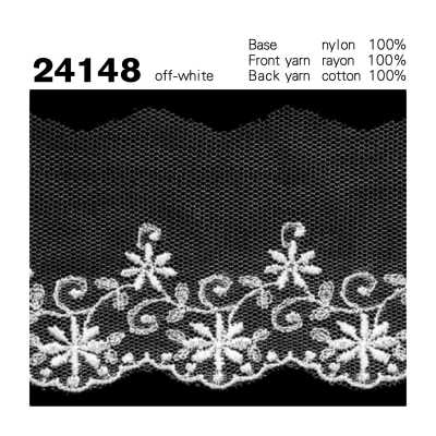 24148 Merletto in tulle