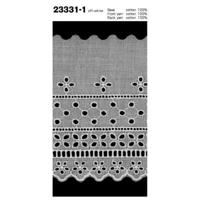 2333-1 Merletto di cotone