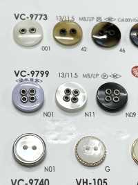 VC9799 4- Bottone Occhiello Rondella Occhiello Per Tintura[Pulsante] IRIS Sottofoto