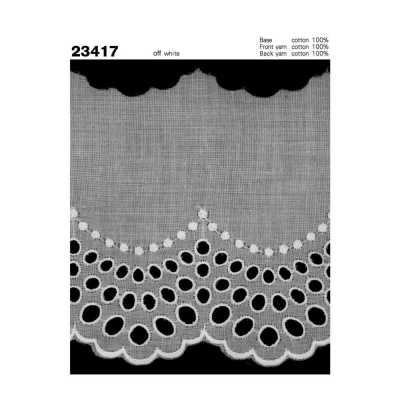 23417 Merletto di cotone