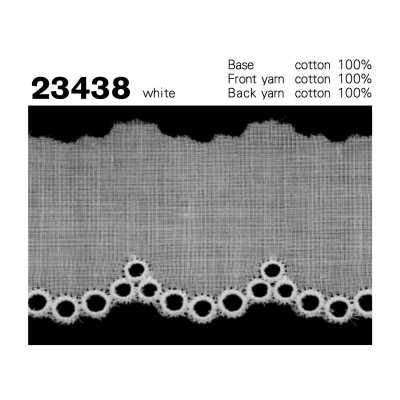 23438 Merletto di cotone