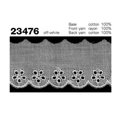 23476 Merletto di cotone