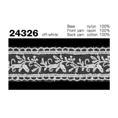 24326 Merletto in tulle stretto
