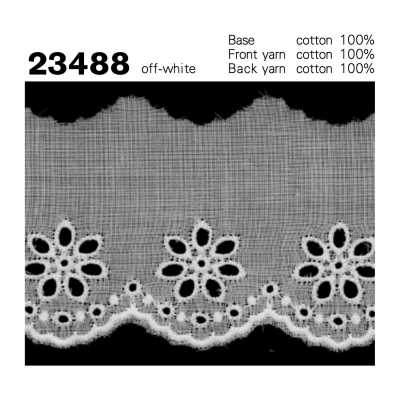 23488 Merletto di cotone