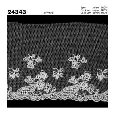 24343 Merletto in tulle