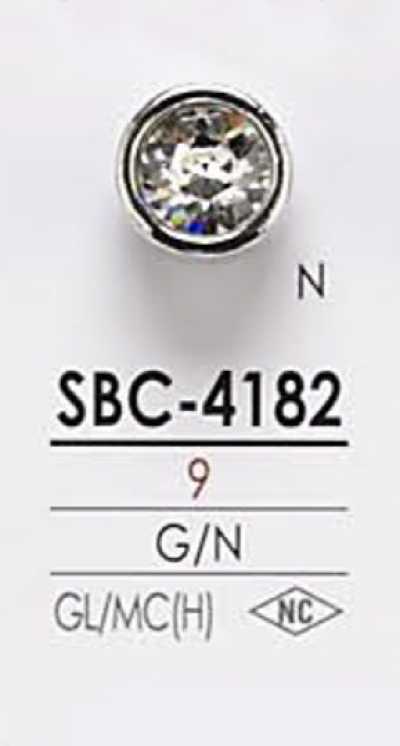 SBC4182 Bottone in cristallo