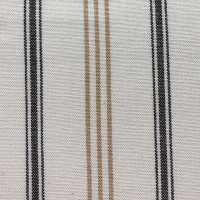 160 Fodera Tascabile A Righe Tinta In Filo Ueyama Textile Sottofoto
