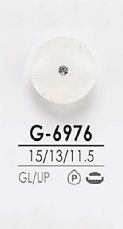 G6976 Bottone in pietra di cristallo stile pin-curl per tintura