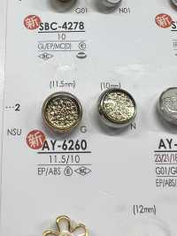 AY6260 Bottone In Metallo Per La Tintura[Pulsante] IRIS Sottofoto