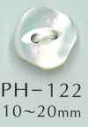 PH122 Bottone quadrato a occhi di gatto in conchiglia