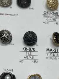 KR870 Bottone In Metallo[Pulsante] IRIS Sottofoto