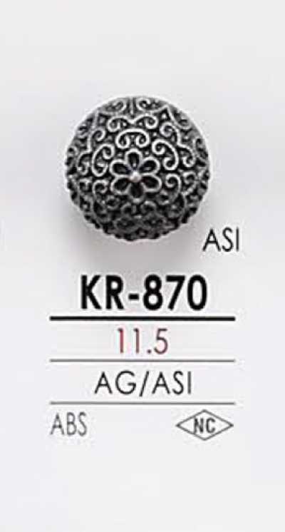 KR870 Bottone in metallo