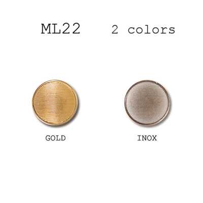ML-22 Bottone in metallo italiano