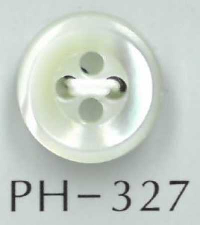 PH327 Bottone in conchiglia a 4 fori