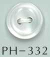 PH332 Bottone Rotondo A Conchiglia A 2 Fori