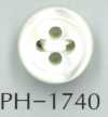 PH1740 17 Bottoni A Conchiglia Tipo 4 Mm