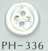 PH336 Bottone in conchiglia stile trifoglio a 4 fori