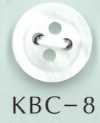 KBC-8 CONCHIGLIA BIANCO Bottone A Conchiglia Cava Centrale A 4 Fori