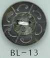 BL-13 Bottone fantasia in conchiglia naturale stile giapponese a 4 fori