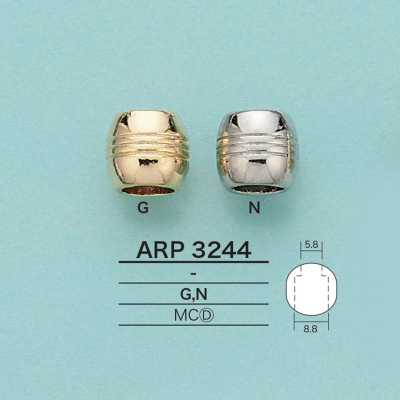 ARP3244 Terminale rotondo per cordino (placcato)