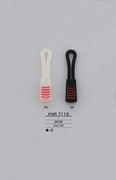 KNR7119 Puntale per cerniera in silicone (tiretto)