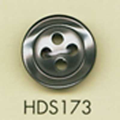 HDS173 DAIYA BUTTONS Serie HYPER DURABLE resistente agli urti Bottoni in poliestere effetto conchiglia